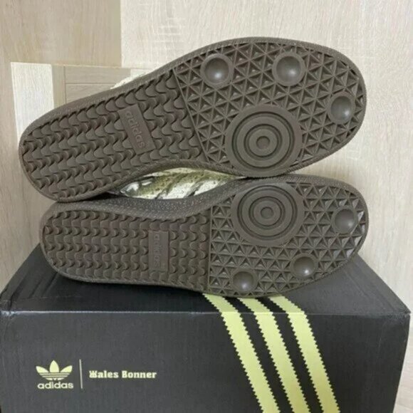 Adidas Samba x Wales Bonner Low Silver Metallic Sneakers - Picture 4 of 7